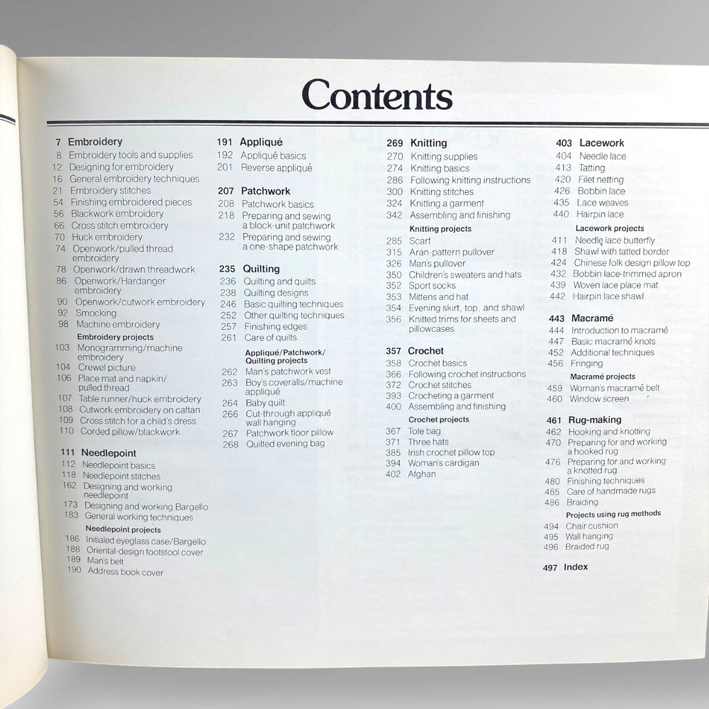Reader's Digest Complete Guide to Needlework 1979 Vintage Hardcover - Picture 5 of 10